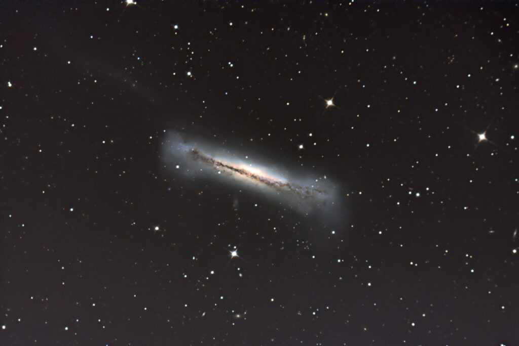 Galassia NGC3628 nel Leone